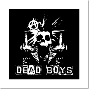 dead boys skeleton punk Posters and Art